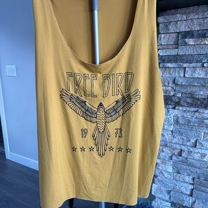 freebird Women's Mustard Tank Top